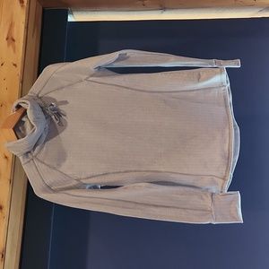 Kyodan long-sleeved Pullover Top with Herringbone Pattern